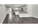 Open floor plan leading to a modern kitchen with a beautiful island at 5163 Spanish Oaks Dr, Lakeland, FL 33805