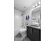 Small bathroom featuring a tub-shower combination and simple decor at 6250 Silver Leaf Ln, Lakeland, FL 33813