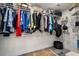 Organized walk-in closet with ample hanging space and shelving at 6250 Silver Leaf Ln, Lakeland, FL 33813