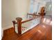 Staircase with wooden floors at 645 E Church St, Bartow, FL 33830