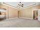 Spacious living room features easy access to both kitchen and bathroom areas at 6527 Eagle Ridge Way, Lakeland, FL 33813