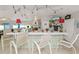 Outdoor bar area with seating, ideal for entertaining guests and enjoying outdoor living at 1130 Ewell Rd, Lakeland, FL 33811