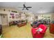 Elegant living room featuring stylish decor, comfortable seating, and an open floor plan, perfect for entertaining and relaxation at 1130 Ewell Rd, Lakeland, FL 33811