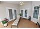 Inviting screened patio with comfortable seating and scenic views of the backyard pool at 1130 Ewell Rd, Lakeland, FL 33811