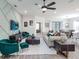 Stylish living room with modern decor, elegant furnishings, and plenty of natural light at 1444 Fleur Dr, Davenport, FL 33837