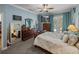 Inviting main bedroom with a large mirror, dresser, and outdoor access to the home's swimming pool at 148 Melissa Trl, Auburndale, FL 33823