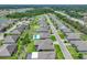 Spacious residential area with a pool, surrounded by a scenic landscape with ponds and a backdrop of dense foliage at 1547 Cordgrass Way, Lakeland, FL 33813