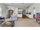 Bright open concept kitchen and living room at 1547 Cordgrass Way, Lakeland, FL 33813