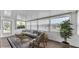 Relaxing sunroom filled with natural light, comfortable seating and views of the outdoors at 1602 Tally Ho Dr, Lakeland, FL 33810