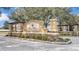 Monument sign for the Wind Meadows community with stone accents and landscaping at 2966 Flying Blackbird Rd, Bartow, FL 33830