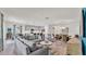 Bright, open-concept living and dining area with modern decor and plenty of natural light at 3934 Aquilla Dr, Lakeland, FL 33810