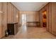 Expansive bonus room with paneled walls, offering versatile space for recreation and entertainment at 4006 Glen Garry W Rd, Lakeland, FL 33813