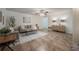Cozy living room features neutral paint, recessed lighting, and modern furnishings at 4006 Glen Garry W Rd, Lakeland, FL 33813