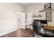 Inviting bedroom featuring a desk and ample room for working and relaxing at 4642 Highlands Place Dr, Lakeland, FL 33813