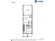 First floor layout featuring a garage, gathering room, cafe, kitchen, den, and porch at 470 Windy Willow Way, St Cloud, FL 34771