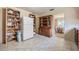 Spacious pantry with organized shelving provides ample storage alongside an adjacent kitchen at 5026 N Socrum Loop Rd, Lakeland, FL 33809