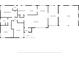 Detailed floor plan showcasing the layout of the home's rooms, including bedrooms, kitchen, living area, and bathrooms at 111 E Orange St, Davenport, FL 33837