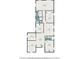 Detailed floor plan layout showcasing the dimensions and arrangement of rooms in the home's living space at 113 Patrick Henry Rd, Bartow, FL 33830