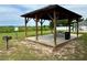 Community picnic area with a covered pavilion, picnic tables and grill, perfect for outdoor gatherings at 1140 Stratton Ave, Groveland, FL 34736