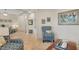 Open-concept space showing stylish furnishings, tile floors, and natural light at 1825 Pawnee Trl, Lakeland, FL 33803