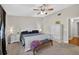 Well-appointed bedroom featuring a ceiling fan, and ample natural light at 1922 Matthew Ct, Lakeland, FL 33813