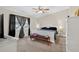 Comfortable bedroom with carpet flooring, great natural light, and neutral decor at 1922 Matthew Ct, Lakeland, FL 33813