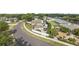 Aerial view of the home with RV parking, detached garage, and a large, fenced backyard at 3568 Jade Ln, Mulberry, FL 33860
