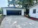 Detached two car garage with long driveway at 4535 Weston Ct, Bartow, FL 33830