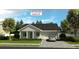 Charming single-story home featuring a neutral palette, well-manicured lawn, and attached garage, perfect for comfortable living at 5920 Cormorant Ct, Lakeland, FL 33809
