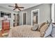 Main bedroom showcasing neutral colors and an ensuite bathroom at 6475 Avalon Woods Dr, Lakeland, FL 33813