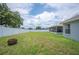 Expansive fenced backyard with lush green grass and privacy, great for outdoor gatherings at 6789 Ashbury Dr, Lakeland, FL 33809