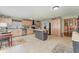 Large kitchen features modern appliances, a center island, and lots of cabinet space at 6789 Ashbury Dr, Lakeland, FL 33809