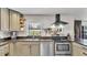 Contemporary kitchen featuring stainless steel appliances and ample counter space at 1020 E Palmetto St, Lakeland, FL 33801
