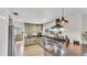 Well-lit kitchen featuring stainless steel appliances and stylish countertops at 1020 E Palmetto St, Lakeland, FL 33801