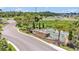 Beautiful water feature at the entrance of the community at 122 St Thomas Dr, Mulberry, FL 33860