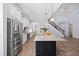 Bright kitchen with stainless steel appliances, a large island, and modern finishes at 1739 Laurel Glen Pl, Lakeland, FL 33803