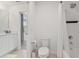 Functional bathroom with a combination of shower and bathtub, designed for practicality and ease at 1754 Sanibel Dr, Davenport, FL 33896