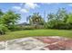 Spacious backyard with lush greenery, offering ample space for recreation at 1820 Salem Rd, Lakeland, FL 33803