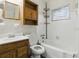 Cozy bathroom features a vanity and shower-tub combination at 1820 Salem Rd, Lakeland, FL 33803