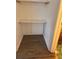 Walk-in closet with shelving, offering functional storage solutions at 1820 Salem Rd, Lakeland, FL 33803
