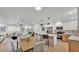 Open floor plan showcasing living, dining, and kitchen areas for modern living at 1920 Kimball S Ct, Lakeland, FL 33813