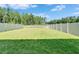 Fenced backyard with lush green grass perfect for outdoor activities at 2244 Teneroc Trl, Lakeland, FL 33801