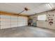 Spacious attached garage with shelving at 2632 Handley Blvd, Lakeland, FL 33803