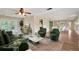 Staged living room showcasing a modern, open-concept design with elegant furnishings and ample natural light at 2632 Handley Blvd, Lakeland, FL 33803