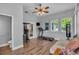 Versatile living space with a ceiling fan, and natural light at 535 N Todhunter Way, Lake Alfred, FL 33850