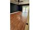 Bedroom featuring dark blue walls and sliding glass doors to the outside at 6342 Butternut Dr, Lakeland, FL 33813