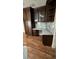 Kitchen desk nook with ample cabinets, marble countertops, and convenient built-in features at 6342 Butternut Dr, Lakeland, FL 33813