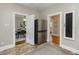 Clean kitchen space with stainless steel refrigerator at 838 S Tennessee Ave, Lakeland, FL 33801
