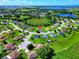 A sprawling suburban community offers lush greenery, mature trees, and convenient access to nearby lakes and recreational areas at 1531 Blue Sky Blvd, Haines City, FL 33844
