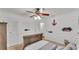 Stylish bedroom features a wooden crib with nautical-themed decor at 1910 Clubhouse Rd, Lakeland, FL 33813
